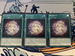 Yugioh Regenesis x3 Secret Rare ALIN-EN059 Near Mint - Image 1