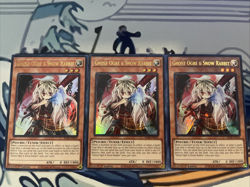 Yugioh Ghost Ogre & Snow Rabbit x3 Ultra Rare RA04-EN015 Near Mint - Image 1