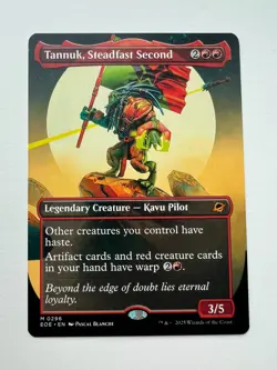 Tannuk, Steadfast Second (Borderless) Edge of Eternities Regular - Image 1