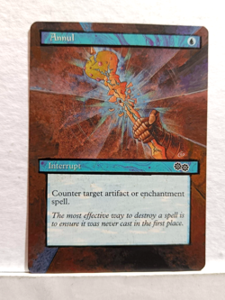 Annul Urza's Saga MTG Magic Hand Painted Altered Extended Art - Image 1