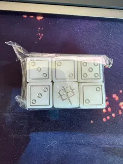 Bandai gundam card game beta dice set - Image 1