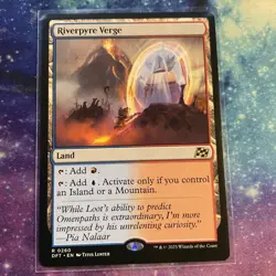Riverpyre Verge (REGULAR) x1 - MTG Aetherdrift DFT #260 - Image 1