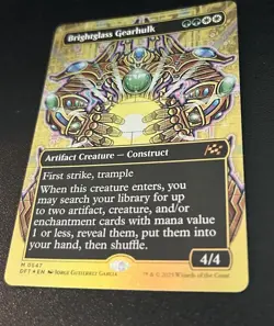 Brightglass Gearhulk (Borderless) (First-Place Foil) Aetherdrift Foil - Image 2