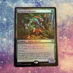 Pawpatch Recruit (FOIL) x1 - MTG Bloomburrow BLB #187 - Image 1