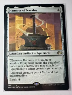 Hammer of Nazahn Double Masters Magic The Gathering - Image 1