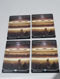 4x Plains (Unfinity) (Borderless) NM Land 240/244 MTG - Image 1