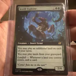 ICETILL EXPLORER [Extended Art] - Rare - EOE Edge of Eternities MTG #343 - Image 1