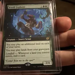 ICETILL EXPLORER [Extended Art] - Rare - EOE Edge of Eternities MTG #343 - Image 1