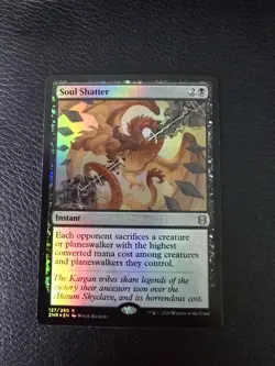 Soul Shatter - Foil - Zendikar Rising - Light Play - MTG Magic LP Card - Image 1