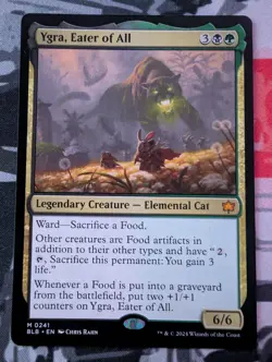 Ygra, Eater of All Bloomburrow Regular (BLB) - NM #241 MTG BLB - Image 1