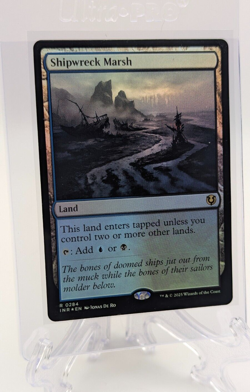 MtG - Shipwreck Marsh - Innistrad Remastered (Foil 284) - Image 1