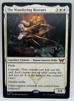 MTG The Wandering Rescuer Duskmourn: House of Horror Regular - Image 1
