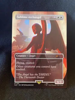 Sublime Archangel Mythic 1381 Secret Lair Doctor Dr Who The Weeping Angels - Image 1