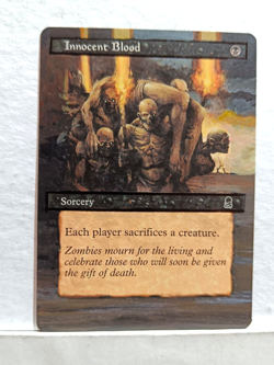 Innocent Blood Odyssey MTG Magic Hand Painted Altered Extended Art - Image 1