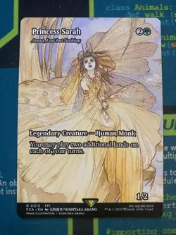 Princess Sarah, Azusa, Lost but Seeking - FCA 0015 NM - MTG Magic - Image 1