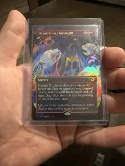 Devastating Onslaught Borderless FOIL - Image 1