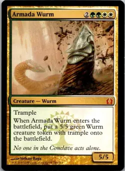 Armada Wurm Return to Ravnica MTG LP - Image 1