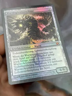 German FOIL Wurmcoil Engine ⭐ Unplayed / NM-⭐ Scars Of Mirrodin ⭐ Mtg (988) - Image 2