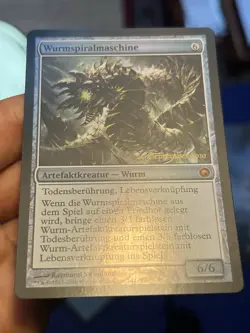 German FOIL Wurmcoil Engine ⭐ Unplayed / NM-⭐ Scars Of Mirrodin ⭐ Mtg (988) - Image 5