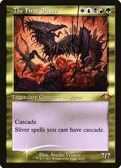 Foil Retro Frame The First Sliver 0026 (Pack Fresh) - MTG: H1R - Image 1