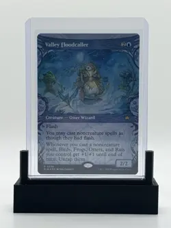 MTG Valley Floodcaller - Foil Showcase Rare - NM/M - Outlaws of Thunder Junction - Image 1