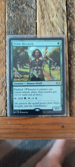 MTG Magic the Gathering Noble Hierarch Card Double Masters Edition - Image 1