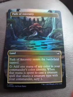 Path of Ancestry (Borderless) Commander Masters Foil - Image 1