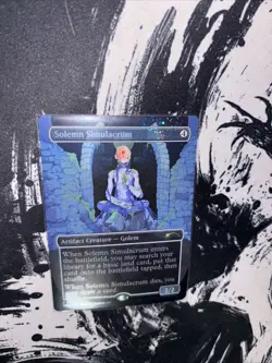 Solemn Simulacrum (0791) (Galaxy Foil) Secret Lair Drop Foil - Image 2