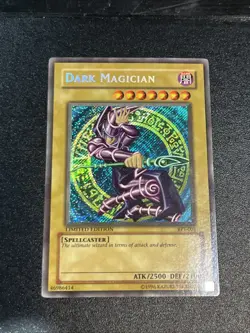 YuGiOh! Dark Magician BPT-001 2002 Collectors Tin Limited Edition LP - Image 1