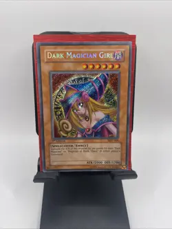 Yu-Gi-Oh! Dark Magician Girl Magician's Force 1st Edi Secret MFC-000 Holo Bleed - Image 2