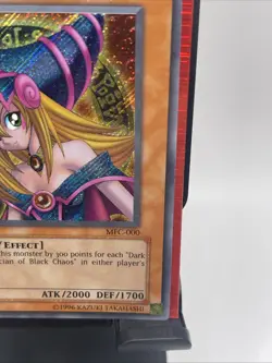Yu-Gi-Oh! Dark Magician Girl Magician's Force 1st Edi Secret MFC-000 Holo Bleed - Image 5