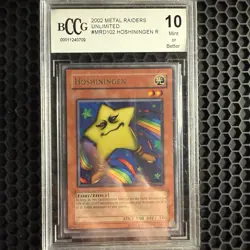 2002 Yugioh Unlimited Hoshiningen (MRD) BCCG 10 - Image 1