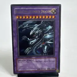 ULTRA RARE Blue-Eyes Ultimate Dragon JMP-EN005 Yugioh Jump Limited MP Card - Image 1