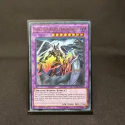 NM/VLP - Dark Magician the Dragon Knight - 1st Ultra - LEDD-ENA00 - Yu-Gi-Oh - Image 1