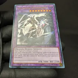 NM/VLP - Dark Magician the Dragon Knight - 1st Ultra - LEDD-ENA00 - Yu-Gi-Oh - Image 3