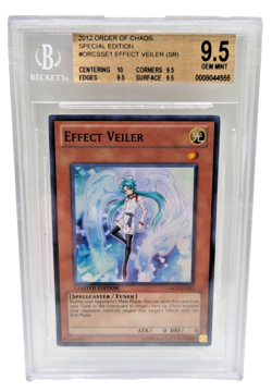 *Gem Mint* 2012 Yu-Gi-Oh! - Special Edition - Effect Veiler - BGS 9.5 ORCS-ENSE1 - Image 1