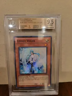 *Gem Mint* 2012 Yu-Gi-Oh! - Special Edition - Effect Veiler - BGS 9.5 ORCS-ENSE1 - Image 5