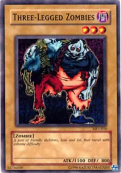 1x (P) Three-Legged Zombies - MP1-010 - Common - Limited Edition YuGiOh - Image 1