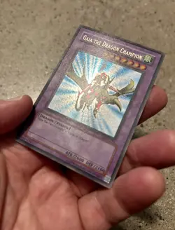 Yu-Gi-Oh! GAIA THE DRAGON CHAMPION (HOLO) LOB-125 ~{NM COND} - Image 2