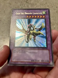 Yu-Gi-Oh! GAIA THE DRAGON CHAMPION (HOLO) LOB-125 ~{NM COND} - Image 3