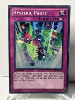 Yu-Gi-Oh! Hysteric Party LCJW-EN112 Super Rare 1st Edition - Image 1