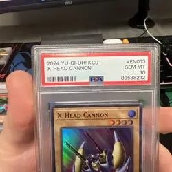 2024 YU-GI-OH! KC01-25TH ANV ULTIMATE KAIBA KC01-EN013 X-Head CANNON PSA 10 - Image 3