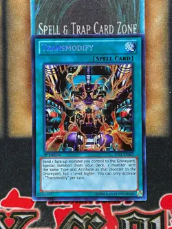 Yugioh Transmodify JOTL-EN067 Secret Rare 1st Ed NM - Image 1