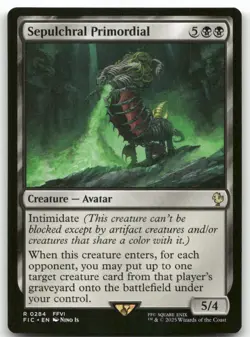 Sepulchral Primordial 284 MTG Commander: FINAL FANTASY R NM - Image 1