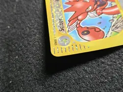 Pokemon Scizor 7/12 Jumbo Card Reverse Holo Box Topper - Image 3