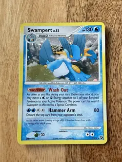 Swampert 9/106 Holo Rare Great Encounters Pokemon Card LP/Excllent Condition - Image 1