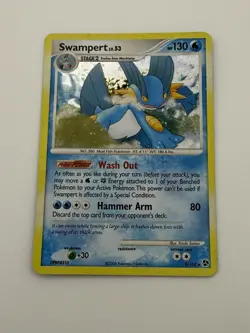 Swampert 9/106 Holo Rare Great Encounters Pokemon Card LP/Excllent Condition - Image 4