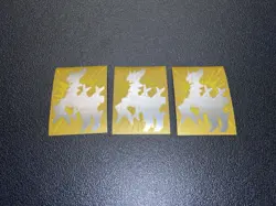 2022 Pokemon Brilliant Stars Pokemon Center ETB Arceus Card Sleeves 1ct Used - Image 1