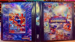 Binder for Pokemon cards - Twilight Masquerade w/ Exact Pages Complete & Master - Image 1