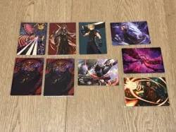 Magic: The Gathering - Final Fantasy Art Card Series 9x Card Lot - NM - Image 1